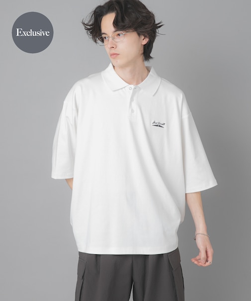 『別注』Converse×SENSE OF PLACE　JACK PURCELLポロシャツ