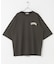 FORK&SPOON　フロッキープリントTシャツ