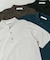 LIFE STYLE TAILOR　ハイゲージ半袖ニットポロシャツ