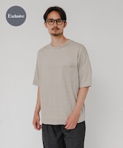 『別注』YLEVE×URBAN RESEARCH　LINEN POCKET T-SHIRTS