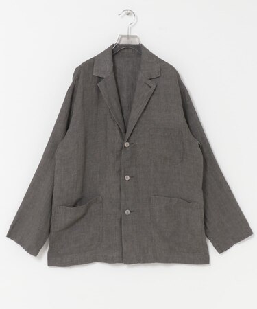 YLEVE LINEN POPLIN JACKET