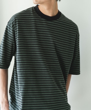 OUTDOOREXCHANGE ボーダーTシャツ