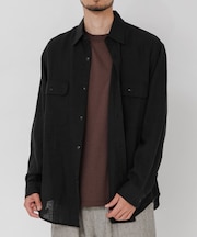 SANDWASH LINEN WORK SHIRTS