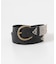 atelier brugge　WASH LEATHER BELT