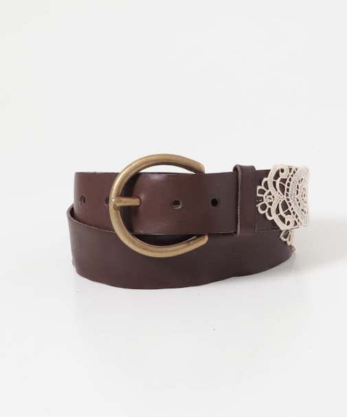 atelier brugge WASH LEATHER BELT