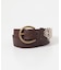 atelier brugge　WASH LEATHER BELT