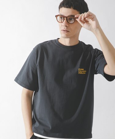 ワンポイント刺繍ショートスリーブTシャツ