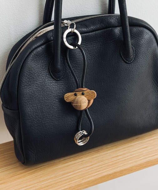 KAY BOJESEN DENMARK キーチェーン Monkey silver