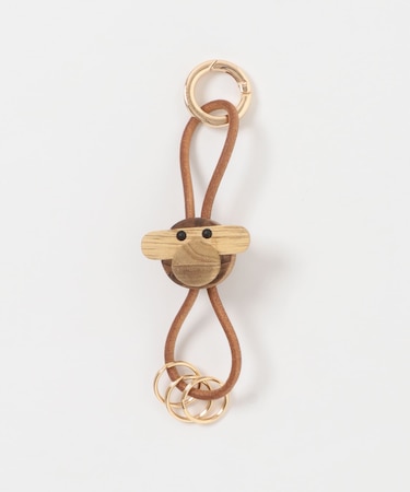 KAY BOJESEN DENMARK　キーチェーン Monkey gold