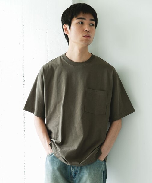 SHAPE BACK クルーネック Tシャツ