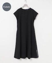 『吸水速乾/UVカット/イージーケア』『別注』THOUSAND MILE×URBAN RESEARCH FRENCH SLEEVE DRESS