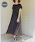 『吸水速乾／UVカット／イージーケア』『別注』THOUSAND MILE×URBAN RESEARCH　FRENCH SLEEVE DRESS