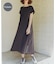 『吸水速乾／UVカット／イージーケア』『別注』THOUSAND MILE×URBAN RESEARCH　FRENCH SLEEVE DRESS