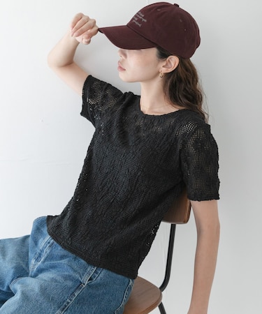 ベーシックレースTシャツ