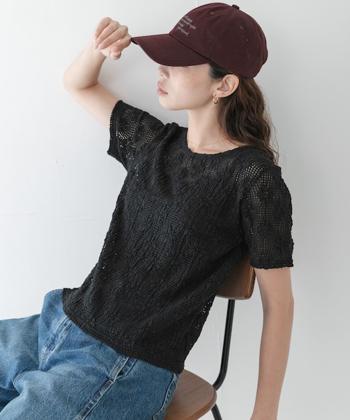 ベーシックレースTシャツ