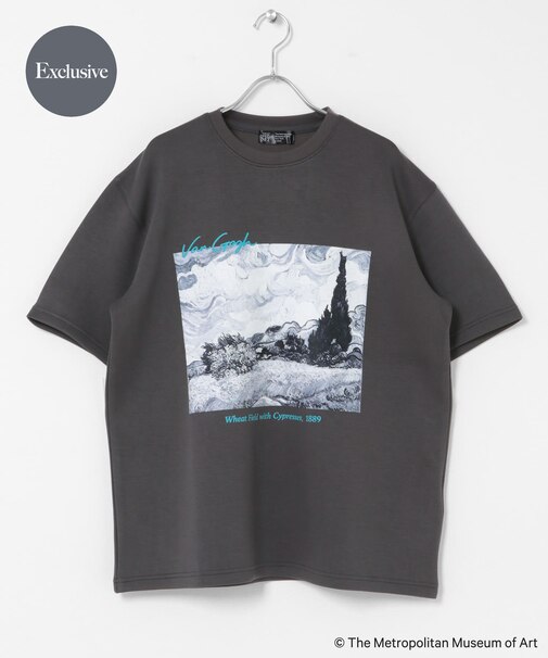 『別注』『イージーケア／接触冷感』The Met×SENSE OF PLACE　S／S T-SHIRTS(Gogh)B