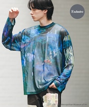 『別注』The Met×SENSE OF PLACE シアーロングTシャツ(モネ)