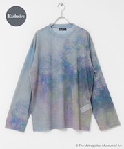 『別注』The Met×SENSE OF PLACE　シアーロングTシャツ(モネ)