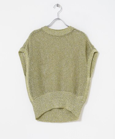 ELENDEEK　MELANGE MESH KNIT