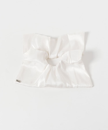 heyep SILK SQUARE MEDIUM SCRUNCHIE