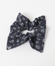 heyep　FLORAL DENIM SCRUNCHIE