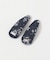 heyep　FLORAL DENIM HAIR CLIPS 2-PIECE