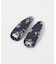 heyep　FLORAL DENIM HAIR CLIPS 2-PIECE