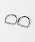 heyep　LOGO HAIR TIES 2-PIECE