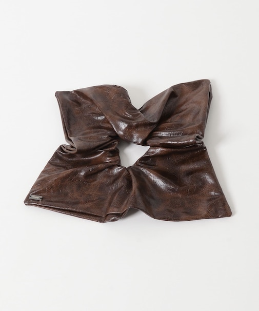 heyep FAUX LEATHER SCRUNCHIE