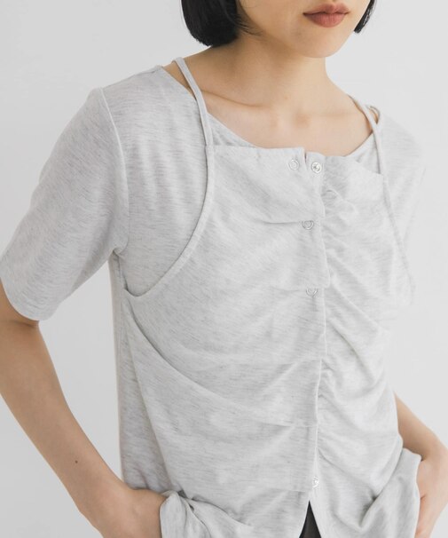 アシメタックレイヤードTEE