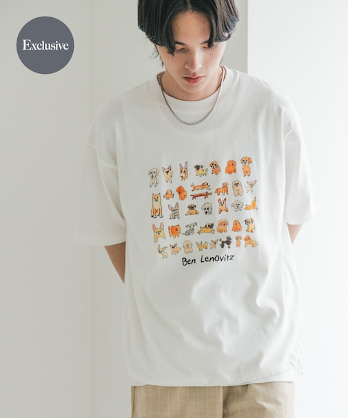 『別注』Ben Lenovitz×SENSE OF PLACE SHORT-SLEEVE T-SHIRTS