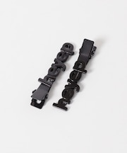heyep FLAT LOGO HAIR PIN 2-PIECE