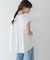 接触冷感バックフレアフレンチTシャツ