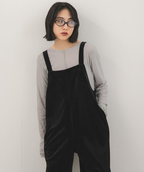 ベロアサロペット｜アーバンリサーチの通販｜&mall（アンドモール