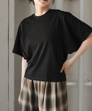 FORK&SPOON ソリッドスリーブTシャツ