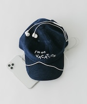 vacationコーデュロイキャップ