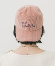 vacationコーデュロイキャップ