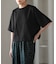 FORK&SPOON　ショルダータックTシャツ