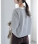 FORK&SPOON　ショルダータックTシャツ