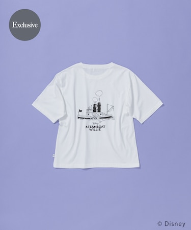 別注／Disney／バックプリントTシャツ