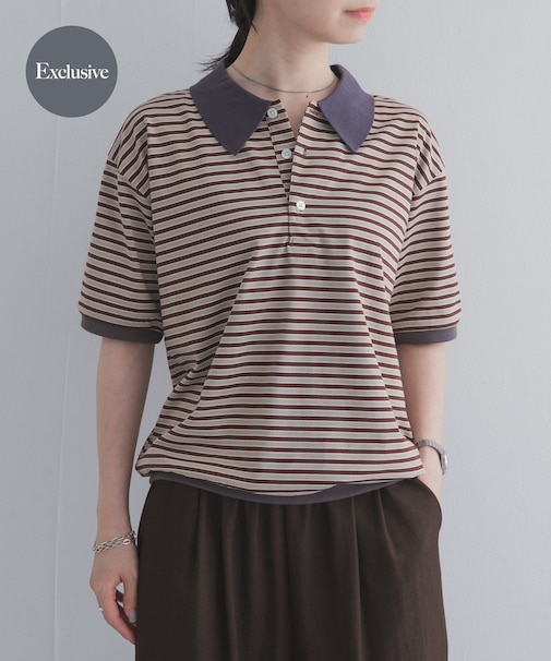 『別注』STAR&STRIPE×DOORS MULTI POLO