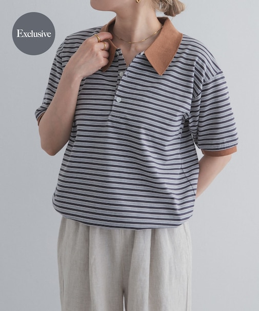 『別注』STAR&STRIPE×DOORS　MULTI POLO