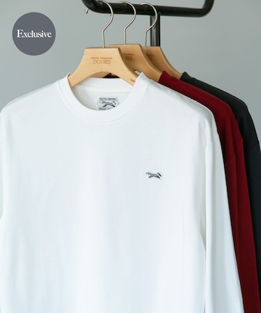『別注』PENNEYS×DOORS　THE FOX 天竺ロングスリーブTシャツ