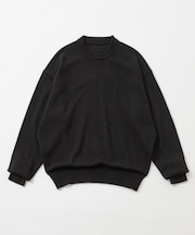 COTTON CASHMERE CREW NECK KNIT