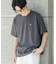 ワンポイントシシュウロゴTシャツ