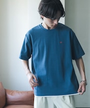 ワンポイントシシュウロゴTシャツ