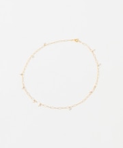 LAPUIS　SV PETIT STONE NECKLACE