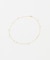 LAPUIS　SV PETIT STONE NECKLACE