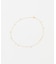 LAPUIS　SV PETIT STONE NECKLACE