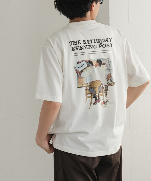 FORK&SPOON　バックプリントTシャツ